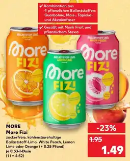 Kaufland MORE More Fizi Angebot