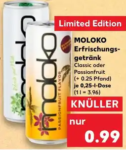Kaufland MOLOKO Erfrischungsgetränk Angebot