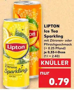 Kaufland Lipton ice tea sparkling Angebot