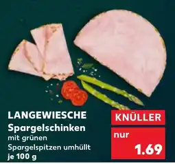 Kaufland LANGEWIESCHE Spargelschinken Angebot