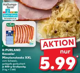 Kaufland K-PURLAND Kasseler Minutensteaks XXL Angebot