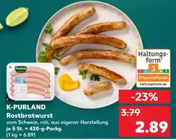 Kaufland K-PURLAND Rostbratwurst Angebot