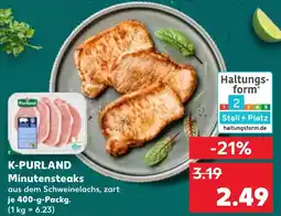 Kaufland K-PURLAND Minutensteaks Angebot