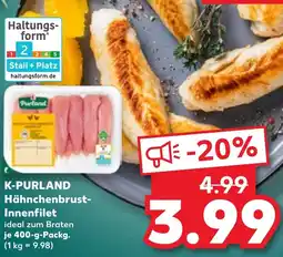 Kaufland K-PURLAND Hähnchenbrust Innenfilet Angebot