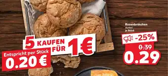 Kaufland Rosenbrötchen Angebot