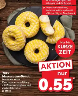 Kaufland Yuzu Mascarpone-Donut Angebot