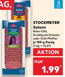 Kaufland STOCKMEYER Salami Angebot