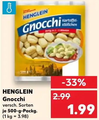 Kaufland HENGLEIN Gnocchi Angebot