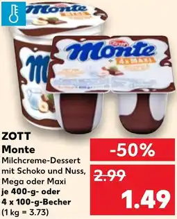 Kaufland ZOTT Monte Angebot