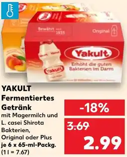 Kaufland YAKULT Fermentiertes Getränk Angebot