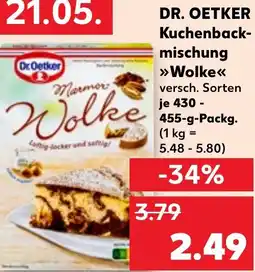 Kaufland DR. OETKER Kuchenbackmischung Wolke Angebot