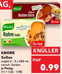 Kaufland KNORR Soßen Angebot