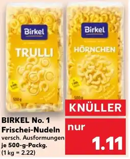 Kaufland BIRKEL No. 1 Frischei-Nudeln Angebot