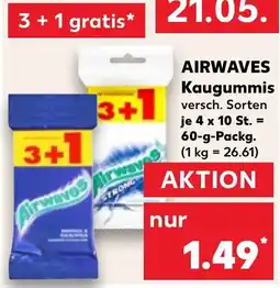 Kaufland Airwaves kaugummis Angebot