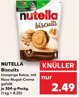 Kaufland Nutella biscuits Angebot