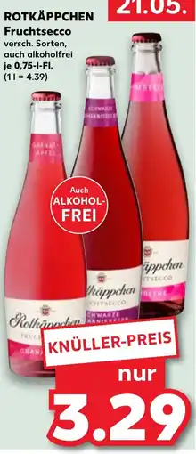 Kaufland Rotkäppchen fruchtsecco Angebot