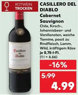 Kaufland CASILLERO DEL DIABLO Cabernet Sauvignon Angebot