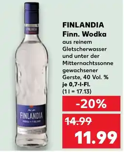 Kaufland Finlandia finn. wodka Angebot