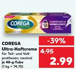 Kaufland COREGA Ultra-Haftcreme Angebot