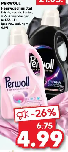Kaufland PERWOLL Feinwaschmittel Angebot
