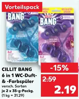 Kaufland Cillit bang 6 in 1 wc-duft- & -farbspüler Angebot