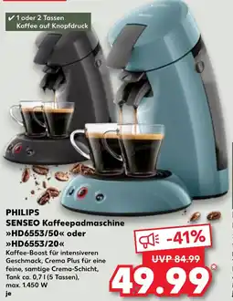 Kaufland PHILIPS SENSEO Kaffeepadmaschine Angebot