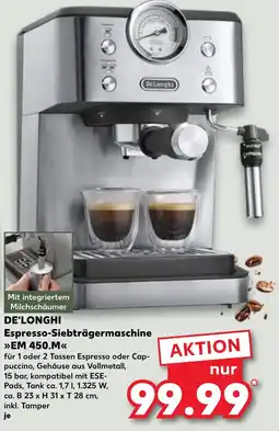Kaufland DE'LONGHI Espresso-Siebträgermaschine Angebot