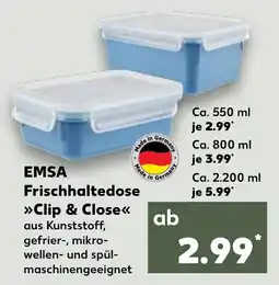 Kaufland EMSA Frischhaltedose Clip & Close Angebot