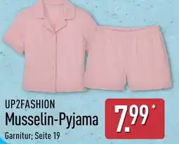 Aldi Nord UP2FASHION Musselin-Pyjama Angebot
