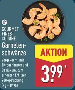 Aldi Nord GOURMET FINEST CUISINE Garnelenschwänze Angebot