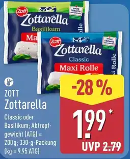 Aldi Nord Zott Zottarella Angebot
