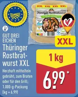 Aldi Nord GUT DREI EICHEN Thüringer Rostbratwurst XXL Angebot