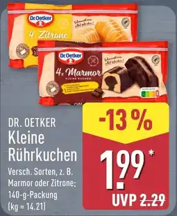 Aldi Nord DR. OETKER Kleine Rührkuchen Angebot
