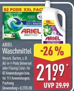 Aldi Nord ARIEL Waschmittel Angebot