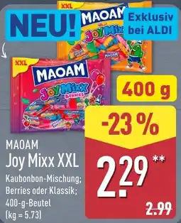 Aldi Nord MAOAM Joy Mixx XXL Angebot