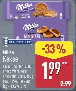 Aldi Nord MILKA Kekse Angebot