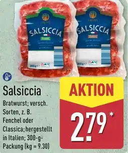 Aldi Nord Salsiccia Angebot