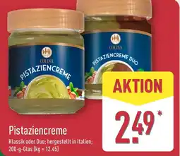 Aldi Nord Pistaziencreme Angebot