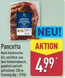Aldi Nord Pancetta Angebot