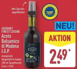 Aldi Nord GOURMET FINEST CUISINE Aceto Balsamico di Modena I.G.P. Angebot