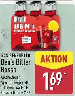 Aldi Nord SAN BENEDETTO Ben's Bitter Rosso Angebot