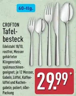 Aldi Nord CROFTON Tafelbesteck Angebot