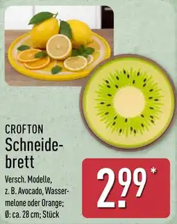 Aldi Nord CROFTON Schneidebrett Angebot