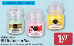Aldi Nord HOME CREATION Mini-Duftkerze im Glas Angebot