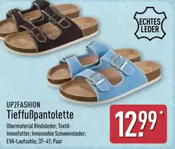 Aldi Nord UP2FASHION Tieffußpantolette Angebot