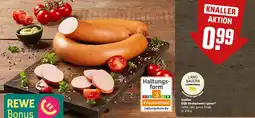 REWE Schiller GQB Strohschwein Lyoner Angebot