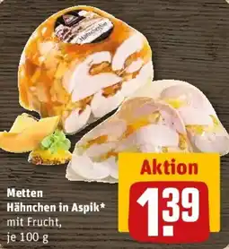 REWE Metten Hähnchen in Aspik Angebot