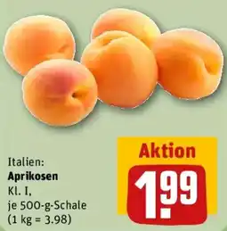REWE Aprikosen Angebot