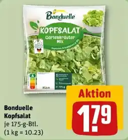 REWE Bonduelle Kopfsalat Angebot