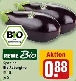 REWE Bio Aubergine Angebot